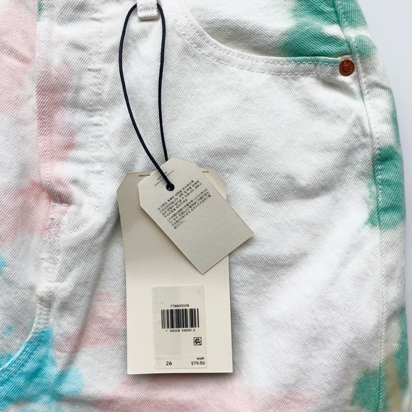 Levi’s High-Rise Deconstructed Denim Skirt in “Young Blood”, size 26 - Picture 7 of 11